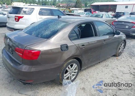 2015 Volkswagen Jetta 2.0L S из США, поврежденный, VIN 3VW2K7AJ2FM225431